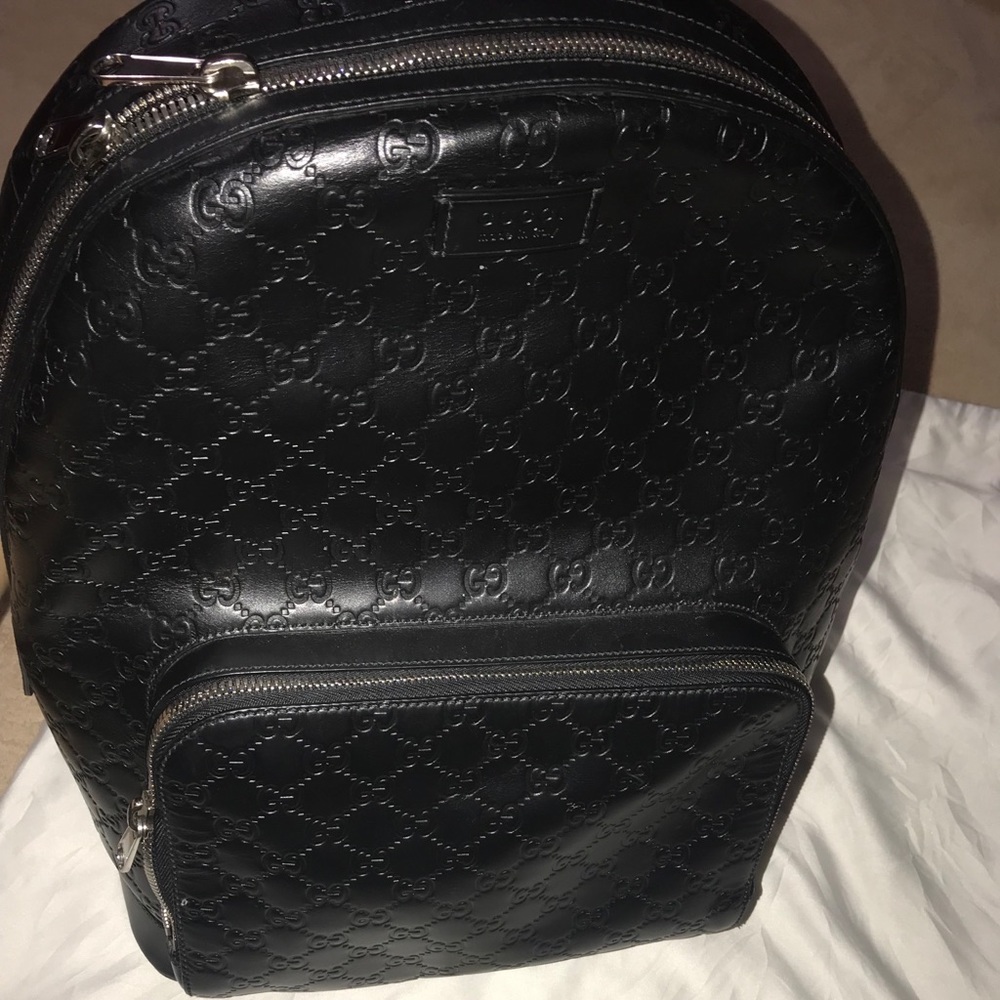 Gucci Signature leather backpack